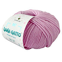 Lana Gatto BABY SOFT (Бейби Софт) № 14374 розовый (Пряжа меринос, нитки для вязания)