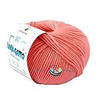 Lana Gatto BABY SOFT (Бейби Софт) № 14525 персик (Пряжа меринос, нитки для вязания)