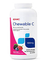 Витамин C GNC Chewable C 100 mg 360 Veg Tabs Berries IN, код: 7719578