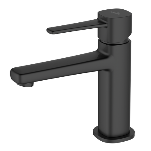 Змішувач для раковини Invena Glamour BU-02-004 чорний, фото 1