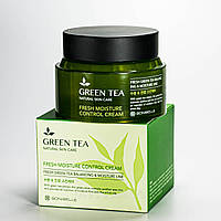 Зволожуючий крем для обличчя Enough Green Tea Moisture Control Cream 80 мл