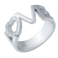 Серебряное кольцо Silver Breeze с фианитами 18 размер (1941218-18) IN, код: 1194193