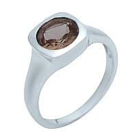 Серебряное кольцо SilverBreeze с султанитом 17 (1990209) IN, код: 1492280
