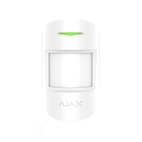 Бездротовий датчик руху Ajax MotionProtect Plus White