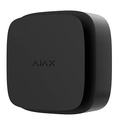 Бездротовий датчик температури та чадного газу Ajax FireProtect 2 SB (Heat/CO) Black, фото 1