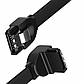 Кабель SATA 3.0 – SATA 3.0 для жорсткого диска 2.5 SSD HDD SATA III 7-контактний UGREEN Angled (0.5м, 6 Гбіт/c), фото 3