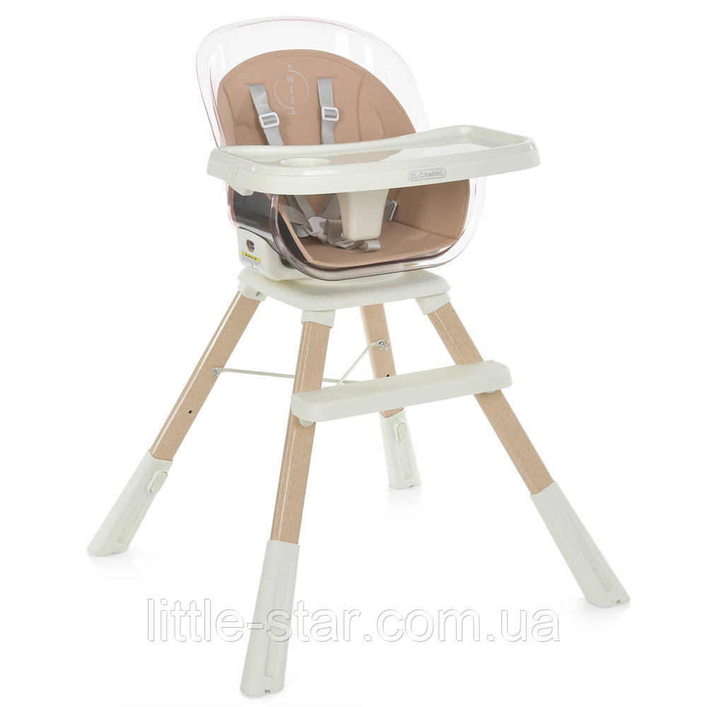 Дитячий стільчик для годування ME 1104, рожевий