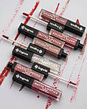 Матова рідка помада Matte Lipstik Bogenia 8 мл, фото 4