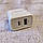 Адаптер c 220V на USB і Type-C 36ват, 5V=3.5A, 9V=2A, 12V=1.5A швидка зарядка (Quick charge) AR-PD03 3A, фото 5