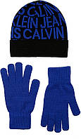 Детский комплект Calvin Klein шапка и перчатки оригинал