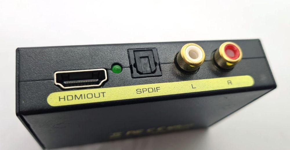 HDMI в SPDIF(оптику) Преобразователь конвертер цифрового аудио-тюльпан - фото 5 - id-p2167416657