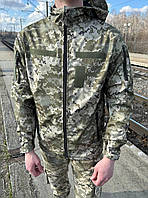 Куртка пиксель демисезон водонепроницаемая. Тактическая военная/армейская пиксельная куртка