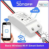 Sonoff Basic R2 wi-fi выключатель, реле умный дом, реле с таймером