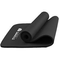 Коврик для йоги Power System PS-4017 NBR Fitness Yoga Mat Plus 180 х 61 х 1 см Black (PS-4017_Black) - Топ