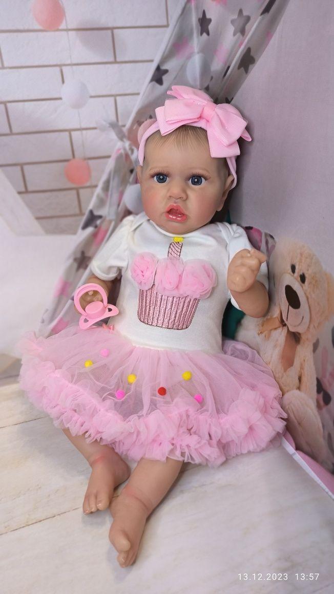 Reborn кукла Saskia 3д 3d малышка ребенок роспись девочка Саския - фото 4 - id-p2167451894