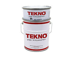 Двокомпонентний герметик для дорожніх швів поліуретановий модифікований бітумом Teknopoliderz 2K 10кг.