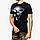 Футболка Helikon-Tex® T-Shirt (Night Valley) - Black, фото 5