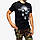 Футболка Helikon-Tex® T-Shirt (Night Valley) - Black, фото 7