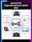 Розумна світлодіодна стрічка з застосунком TV LED Strip CB 5050 SMD RGB 5 м USB 5 вольтів з пультом і багатобарвна, фото 9