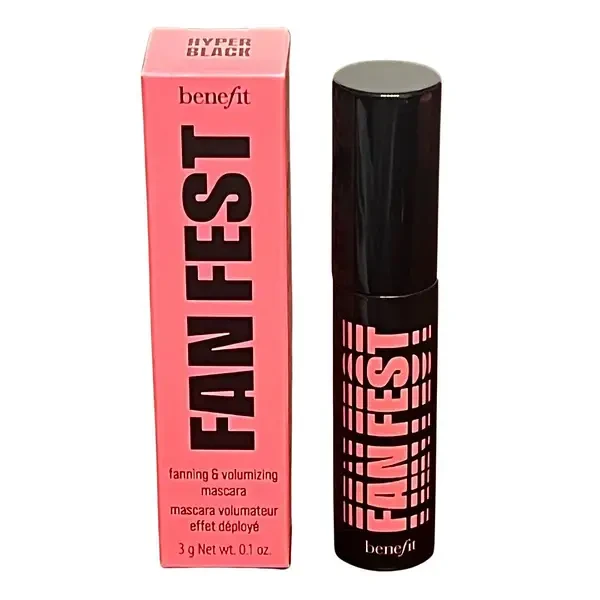 Туш для вій збільшуюча об'єм Benefit Fan Fest Fanning & Volumizing Mascara Mini 3g, фото 1
