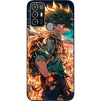 Силиконовый чехол Epik для ZTE Blade A52 с картинкой My Hero Academia Deku