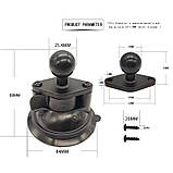 Тримач - присоска CH - RAM з кулькою 1" під 1 точку кріплення, фото 2