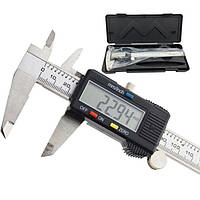 Электронный металлический штангенциркуль с LCD Digital caliper 150MM