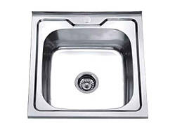 Мійка накладна 500x500x160 мм Z5050-06-160E (SATIN) ТМ ZERIX