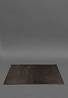 Накладка на стол руководителя - Кожаный бювар 1.0 Темно-коричневый Crazy Horse BlankNote IN, код: 8132201