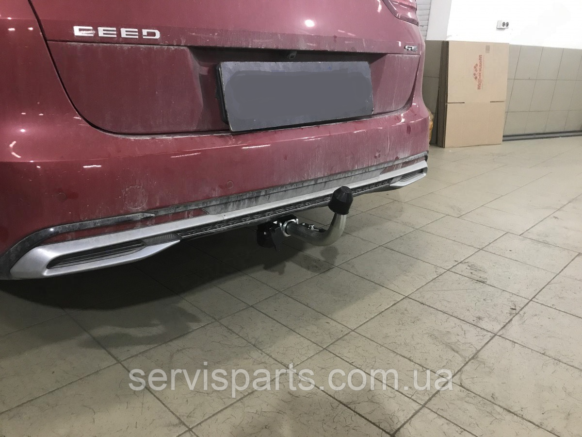 Фаркоп Kia Ceed SW 2018- (Кіа Сід CD універсал) автомат на ручці