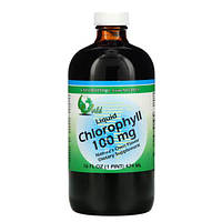 World Organic Liquid Chlorophyll 100 mg 474 мл EXP