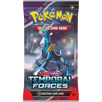 Pokemon Карти колекціонера Pokémon TCG: Scarlet & Violet - Temporal Forces-Booster Бустер 11 карт оригінал