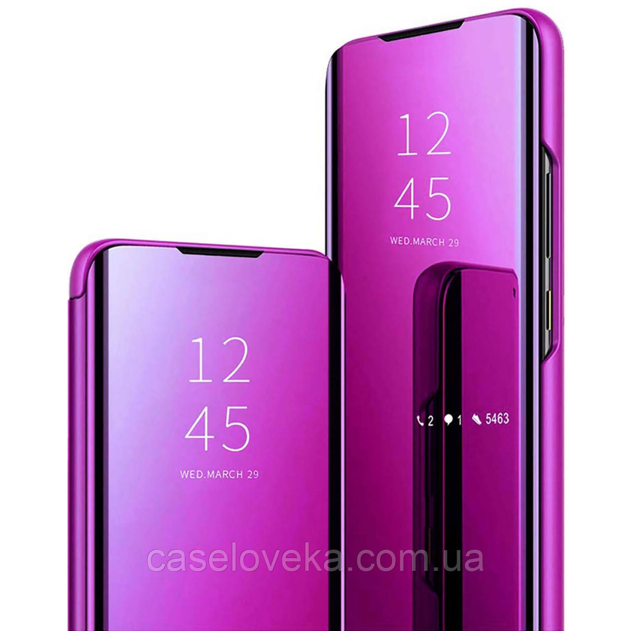 Чохол-книжка для Oppo Reno 6 5G "Clear View Purple"