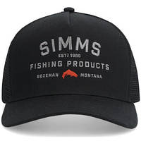 Кепка Simms Double Haul Trucker Black (14035-001-00)