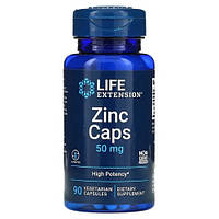 Life Extension Zinc Caps 50 mg 90 капсул EXP