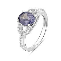 Серебряное кольцо SilverBreeze с александритом 2.711ct (2107842) 17.5 SM, код: 8024134