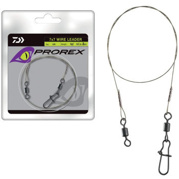 Повідець Daiwa Prorex 7x7 Wire Leader 30cm 18kg (17925-118)