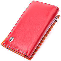 Кожаный кошелек в три сложения для женщин ST Leather 19442 Разноцветный IN, код: 8388853