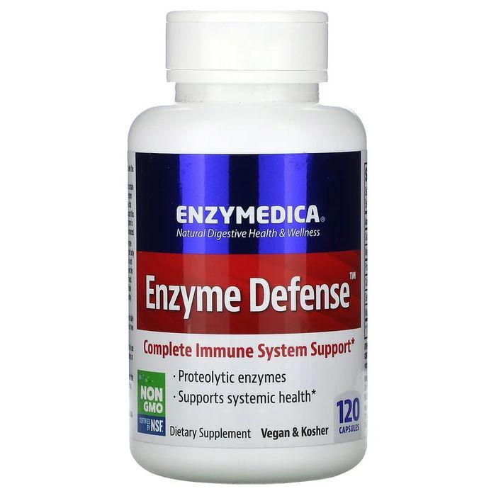 Натуральна добавка Enzymedica Enzyme Defense, 120 капсул EXP