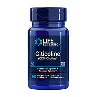 Натуральная добавка Life Extension Citicoline, 60 вегакапсул EXP