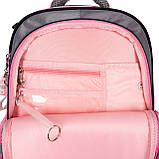 Рюкзак шкільний Yes I Love Corgi S-72 38 х 30 х 15 см, 17 л , рожевий (559596), фото 6