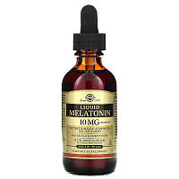 Мелатонин Solgar жидкий вкус черной вишни 10 мг 59 мл IN, код: 7701290