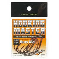 Крючок оффсетный Varivas Nogales Hooking Master, Heavy Wide Class, #1/0 (ы119764)