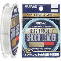 Флюорокарбон Varivas Big Trout Shock Leader VSP Fluorocarbon 30m 4.5kg 0.260 mm (РБ-687512)