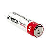 Батарейка пальчикова АА Hyundai ZnCb R6 сольова, фото 2