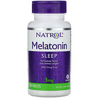 Мелатонин для сна Natrol Melatonin 3 mg 120 Tabs NTL-00511 IN, код: 7518015