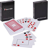 Карты игральные POKER CLUB Х-8002 бревно 54 шт