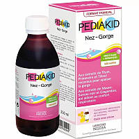 Противопростудное средство для детей Pediakid Nez - Gorge 250 ml Honey and Lemon IN, код: 7803628