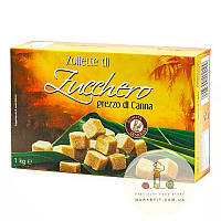 Сахар тростниковый Zucchero Grezzo di Canna Zollette, рафинад 1 кг.