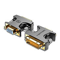 Адаптер Vention DVI Male (24+5) to VGA Female Adapter Black (ECFB0)
